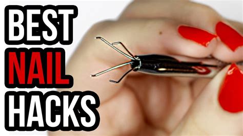 10 Best Nail Hacks EVERYONE Should Know! - YouTube