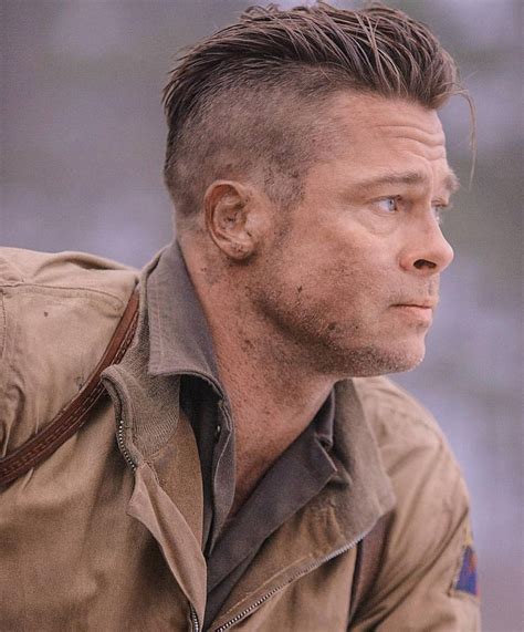 Brad Pitt's Iconic 'Fury' Haircut