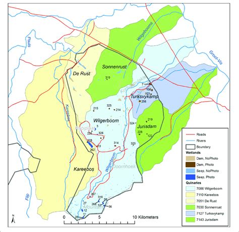 | Mountain Zebra National Park sub-catchments. | Download Scientific Diagram