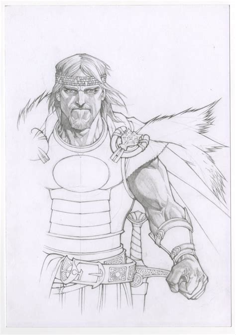 Beowulf Sketch at PaintingValley.com | Explore collection of Beowulf Sketch