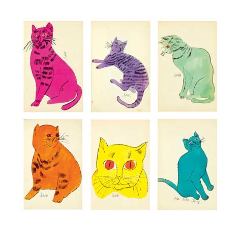 ANDY WARHOL (1928-1987) , 25 Cats Name(d) Sam and one Blue Pussy, Andy ...