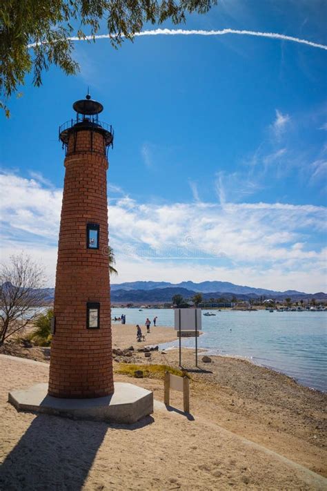 A Lighthouse at Lake Havasu Editorial Image - Image of outdoor, lighthouse: 118966305