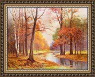 Robert Wood Autumn Glade painting anysize 50% off - Autumn Glade painting for sale