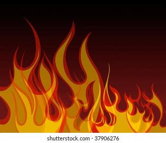 Inferno Fire Vector Background Design Use Stock Vector (Royalty Free ...