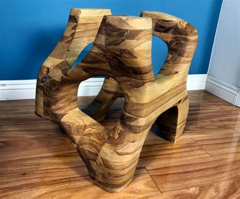 Power-Carving a Funky Table | Carved table, Wood crafting tools ...