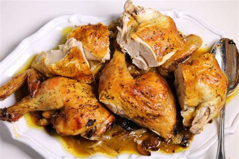 Ina Garten Skillet-Roasted Lemon Chicken - Three Hungry Boys