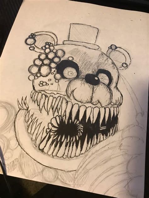 Twisted Freddy Drawing | Five Nights At Freddy's Amino