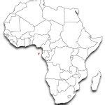 Blank Political Map Of Africa Printable | Printable Maps