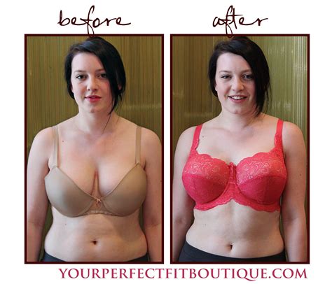 before/after - a professional bra fitting | Bra fitting guide, Bra ...
