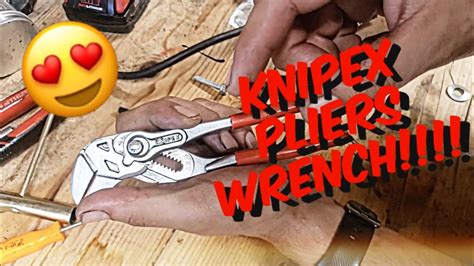 Knipex pliers wrench 😍 most loved tool! 😍 - YouTube