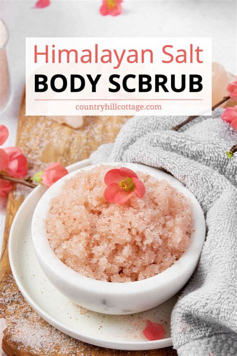 Himalayan Salt Scrub Recipe