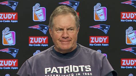 Bill Belichick Press Conference Transcript 10/13