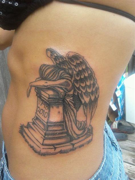 Grieving Angel Tattoo