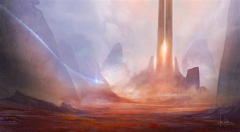 Sci Fi Environment Concept Art