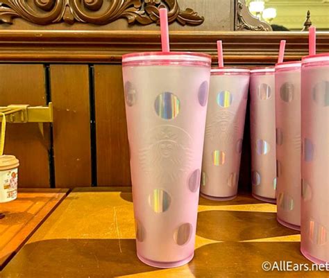 A New PINK Starbucks Tumbler Has Arrived in Disney World - AllEars.Net
