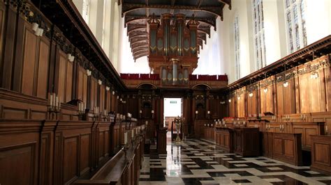 Chapel of Trinity College, Cambridge, viewed from the east ...