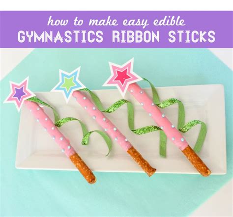 Ruff Draft: Chocolate Pretzel Gymnastics Ribbon Stick Dessert - Anders ...