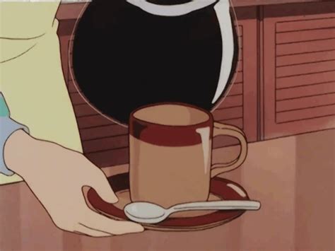 90s anime aesthetic | Anime coffee, Anime background, Anime scenery