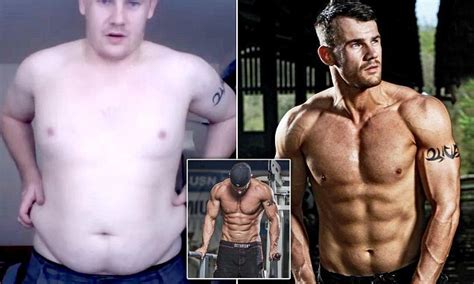 Obese man from Surrey shows off his incredible transformation after ...