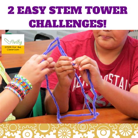 Two Easy STEM Tower Challenges! - STEM Activities for Kids
