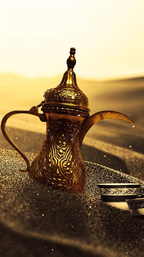 Dallah, arabic, coffee, pot, HD phone wallpaper | Peakpx