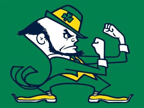 University of Notre Dame Fighting Irish Mascot | Notre dame leprechaun ...