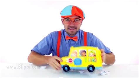 School Bus Toy with Blippi | Wheels On The Bus Song - video Dailymotion