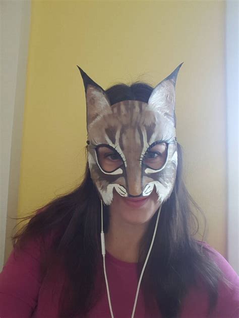 Bobcat Mask Lynx Mask | Etsy