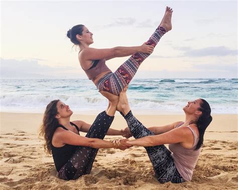 3 Person Yoga Poses