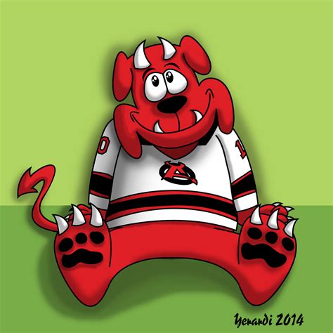 Albany Devils' Devil Dawg Fan Art — Weasyl