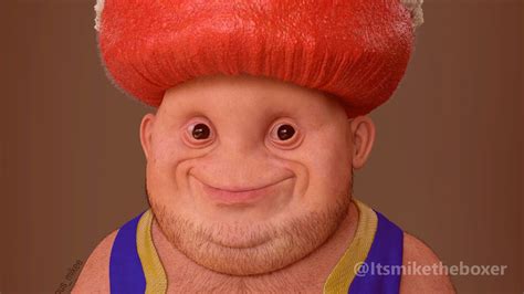 3D Artist Creates Terrifying Rendition Of What Toad Might Look Like As A Human – NintendoSoup