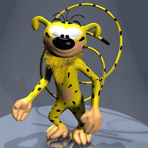 Marsupilami Character RIGGED #Marsupilami, #Character, #RIGGED ...