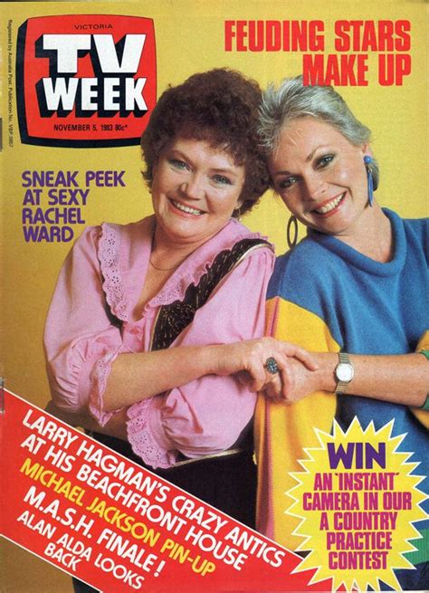 TV Week - 22nd October 1983 - Leila Hayes And Rowena Wallace Of Sons A ...