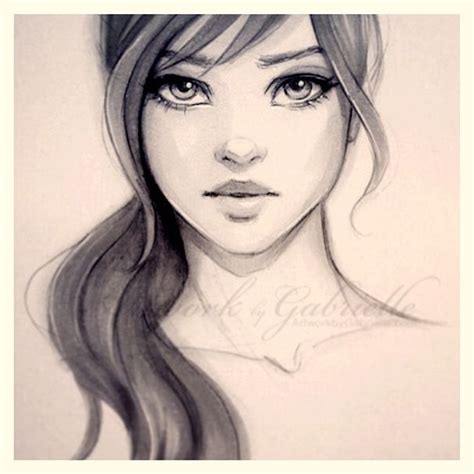 girly face illustration - Google Search Girl Face Drawing, Girl Drawing ...