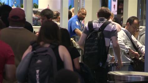 Logan Airport TSA officers working without pay during shutdown