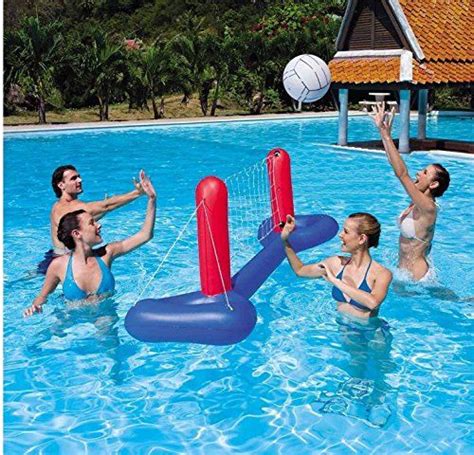 pool volleyball set, summer sports water swim Inflammable volleyball ...