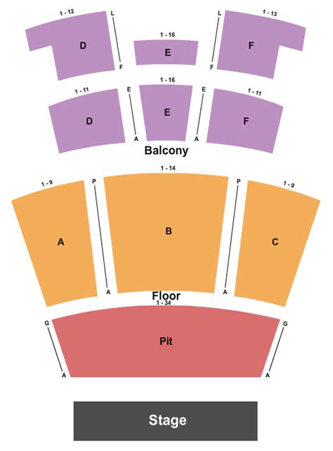 TempleLive - Fort Smith Seating Charts & Seating Capacity | CloseSeats.com