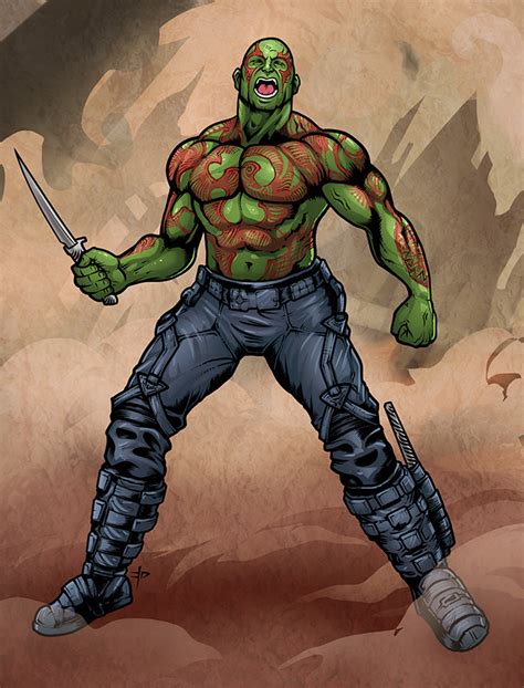 Drax the Destroyer by edcomics on DeviantArt