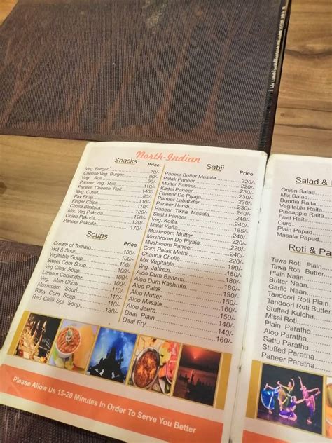 Menu at Red Chilli Restaurant, Varanasi