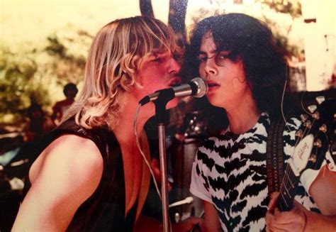 a young Kirk Hammett (before he joined Metallica/was still in Exodus ...