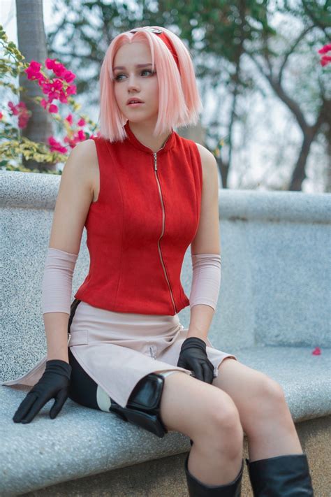 Cosplay Anime, Epic Cosplay, Naruto Cosplay, Cosplay Outfits, Sakura Haruno Cosplay, Girl With ...