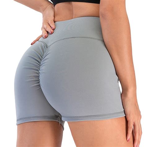 Fittoo - FITTOO Women High Waisted Workout Gym Booty Yoga Shorts Sports ...