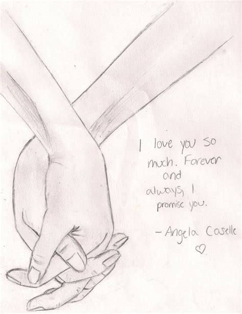 Couple Holding Hands Drawing at GetDrawings | Free download