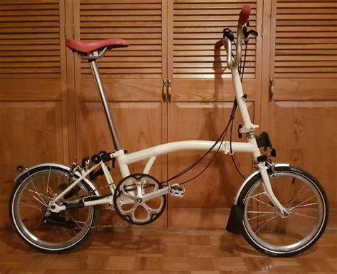 Brompton Bicycle M6L Ivory color #brompton #madeforcitys #foldingbike ...