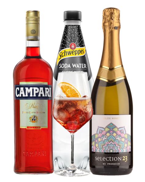 Campari Spritz Bundle - Campari, Prosecco, Soda Water - Specials & Bundles | Easy Drinks