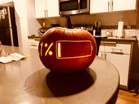 Check Engine Light Pumpkin