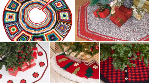 9 Easy Crochet Christmas Tree Skirt Patterns - Easy Crochet Patterns