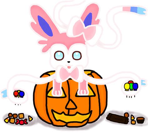 sylveon halloween - picture by sillySylvie - DrawingNow