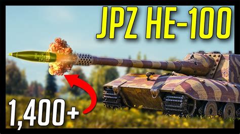 JagdPanzer E-100 with Full HE - World of Tanks JagdPanzer E-100 Gameplay - YouTube