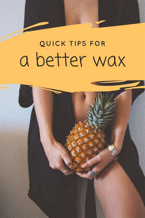 How to get the best wax results - waxing infographic - Brazilian Wax ...